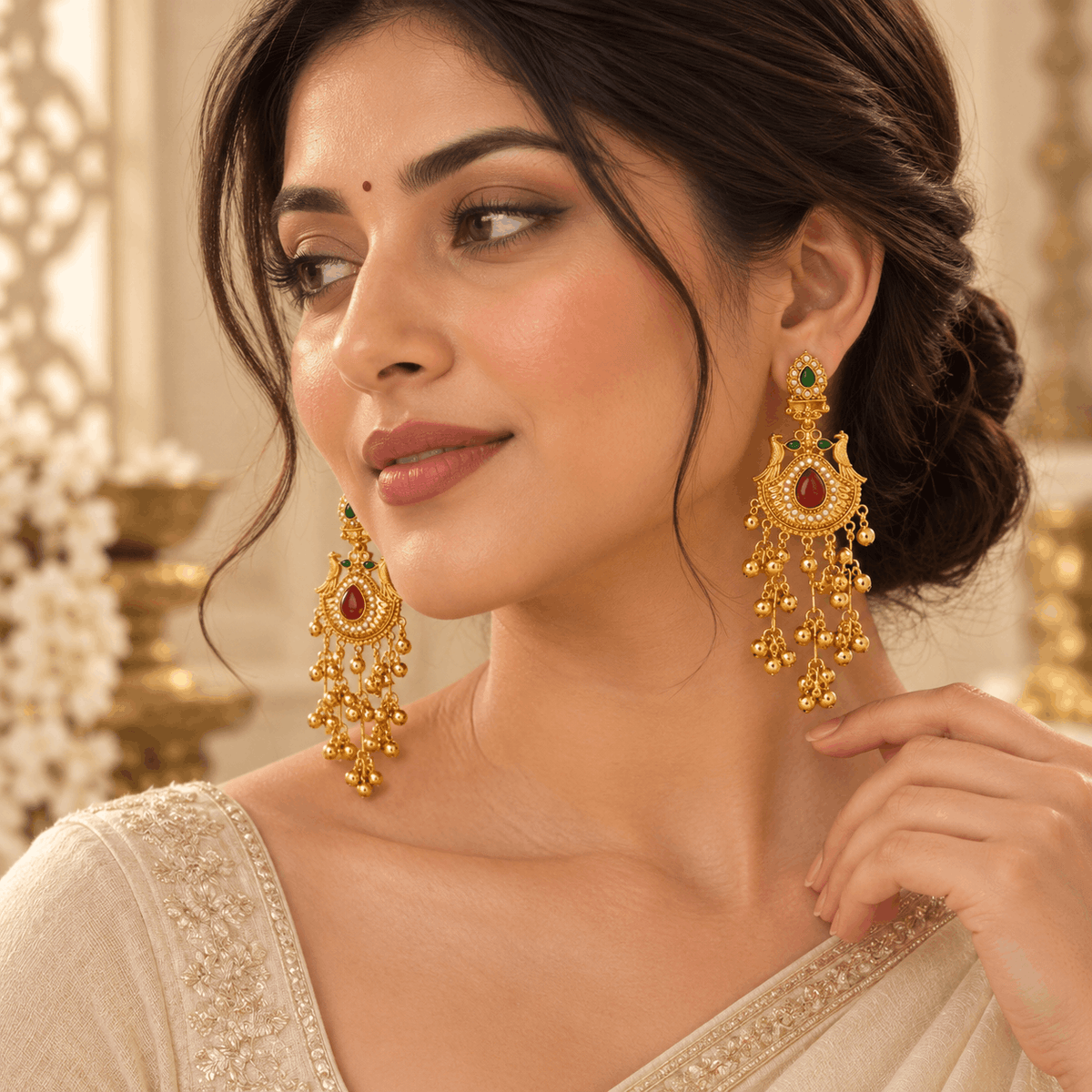 Heritage Royale Statement Earrings