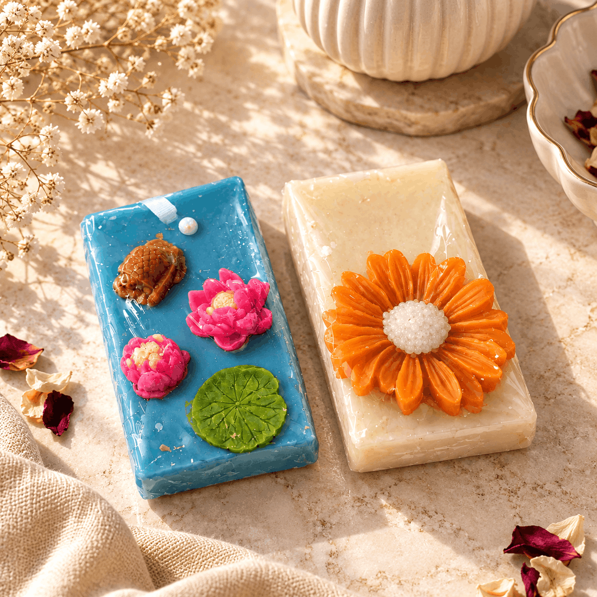 Fragranced Wax Bars – Set of 2