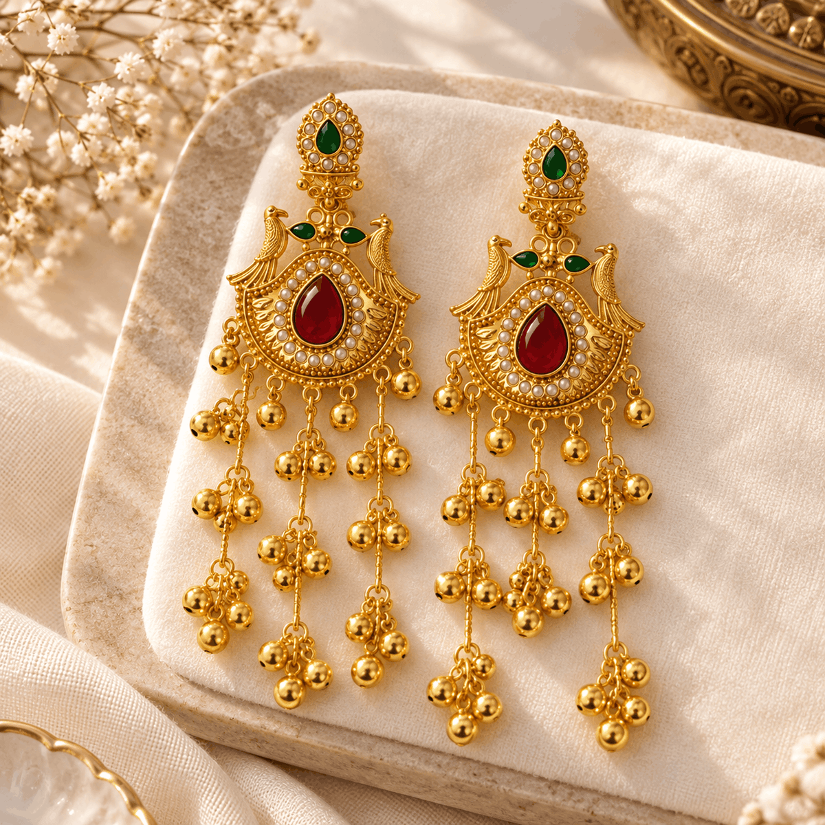 Heritage Royale Statement Earrings