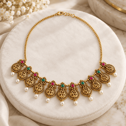 Rajwadi Heritage Necklace