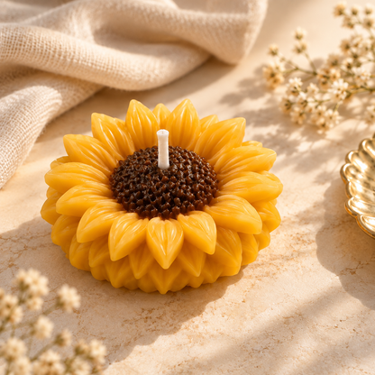 Sunflower Candle – Set of 3 Pieces