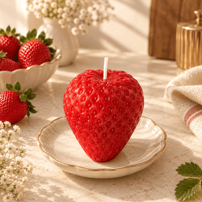 Strawberry Candle
