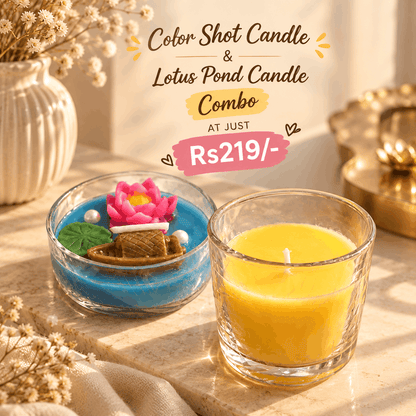 Color Shot & Lotus Pond Candle Combo