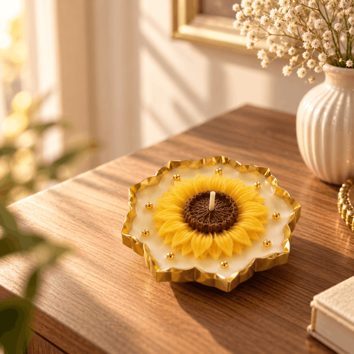 Sunflower Candle