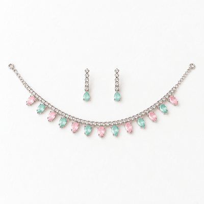 Minimal Everyday Necklace & Earrings Set