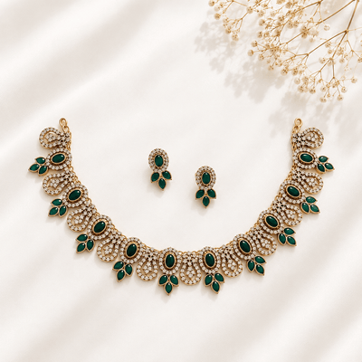 Statement Elegance Necklace & Earrings Set