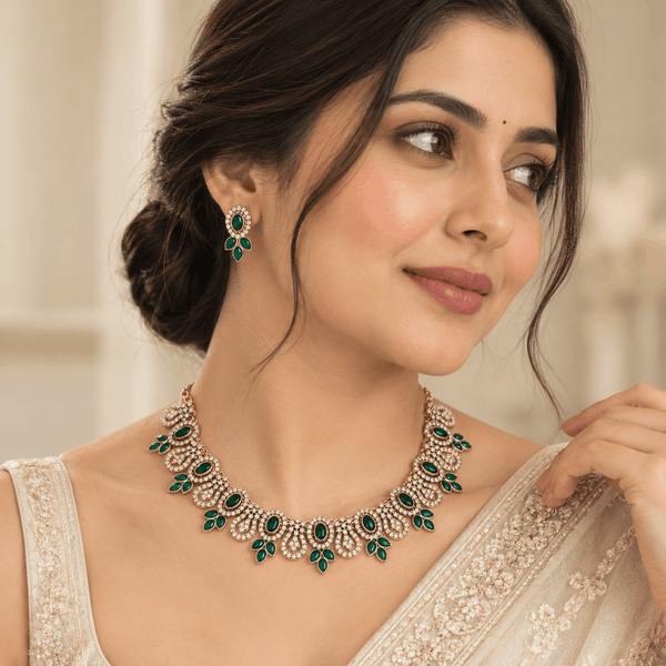 Statement Elegance Necklace & Earrings Set