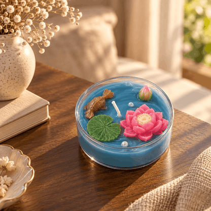 Lotus Pond Candle – Set of 2